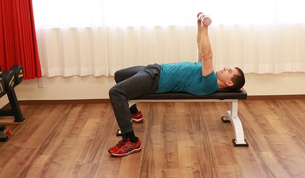 ダンベルチェストプレス