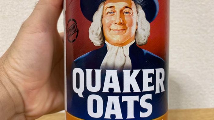 クエーカーのオートミールの写真