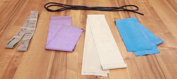 トレーニング用ラバーバンドやチューブ