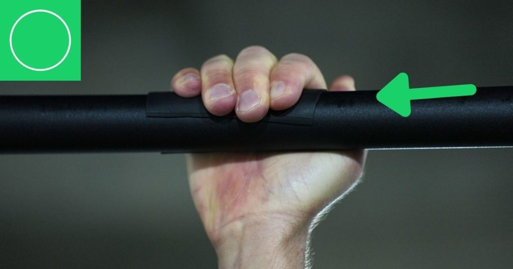 正しいバーの握り方